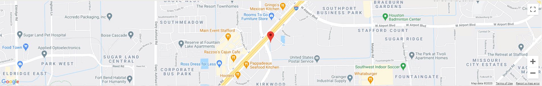 Stafford, TX Google Maps Desktop